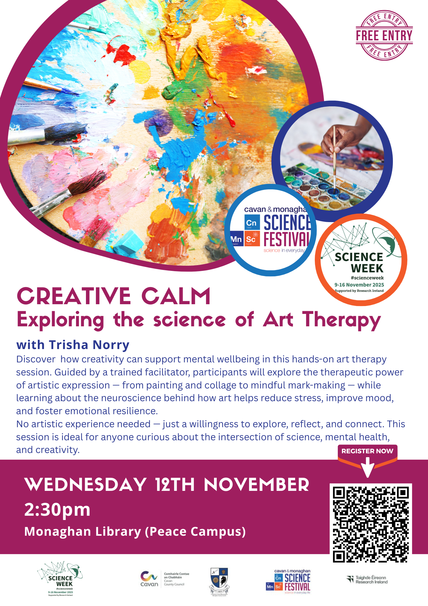 Creative Calm: Exploring the science of Art Therapy