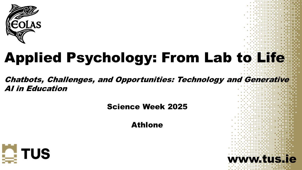 Chatbots, Challenges, and Opportunities: Technology and Generative AI in Education