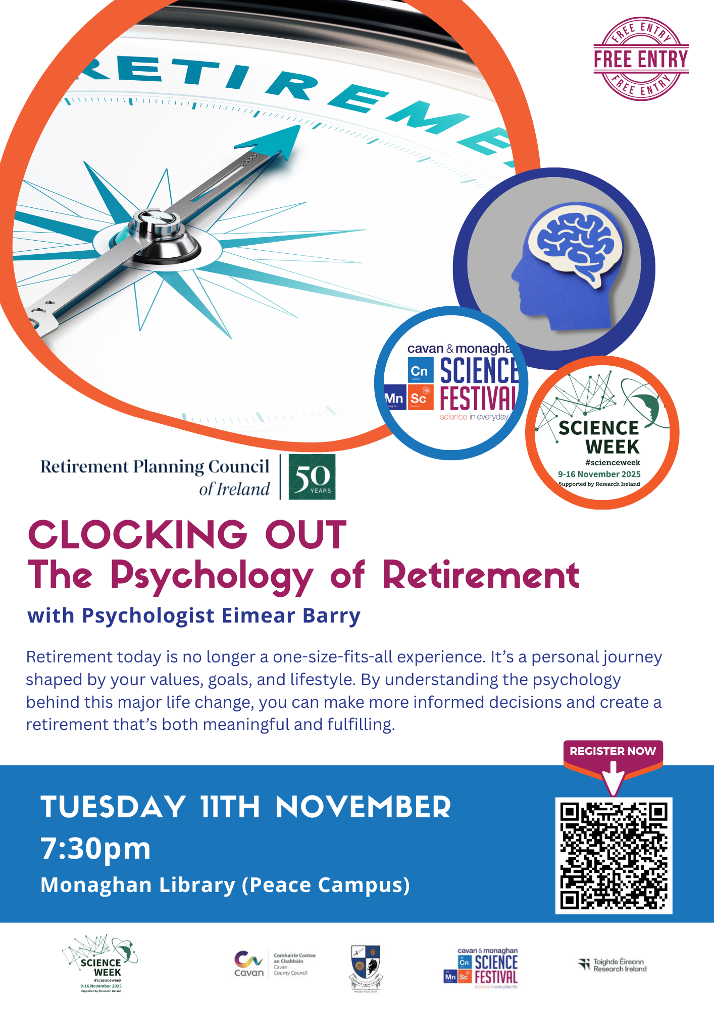 Clocking Out: The psychology of Retirement