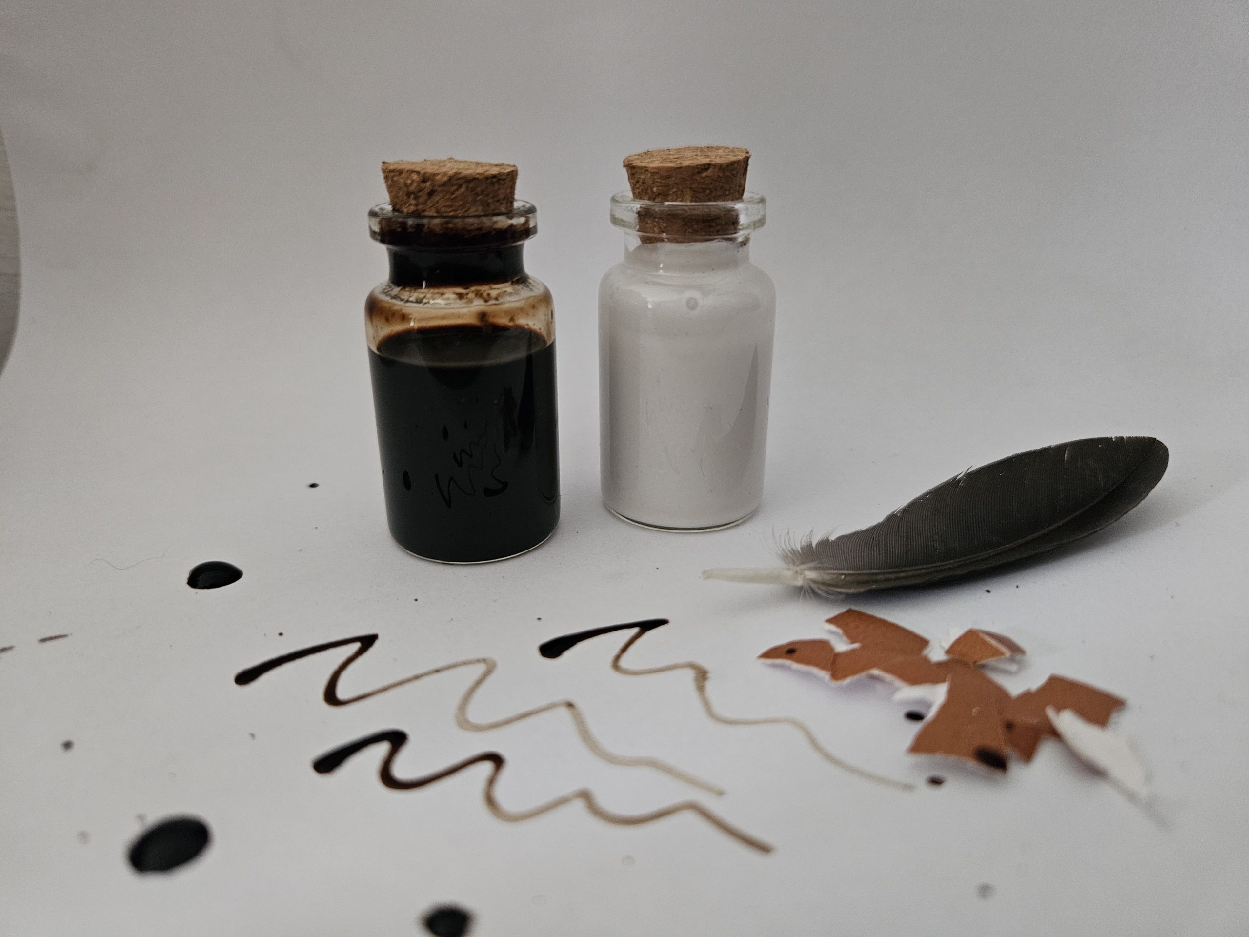 Pigment Experiments & Paper Creations – the Red Book of Ossory Zine