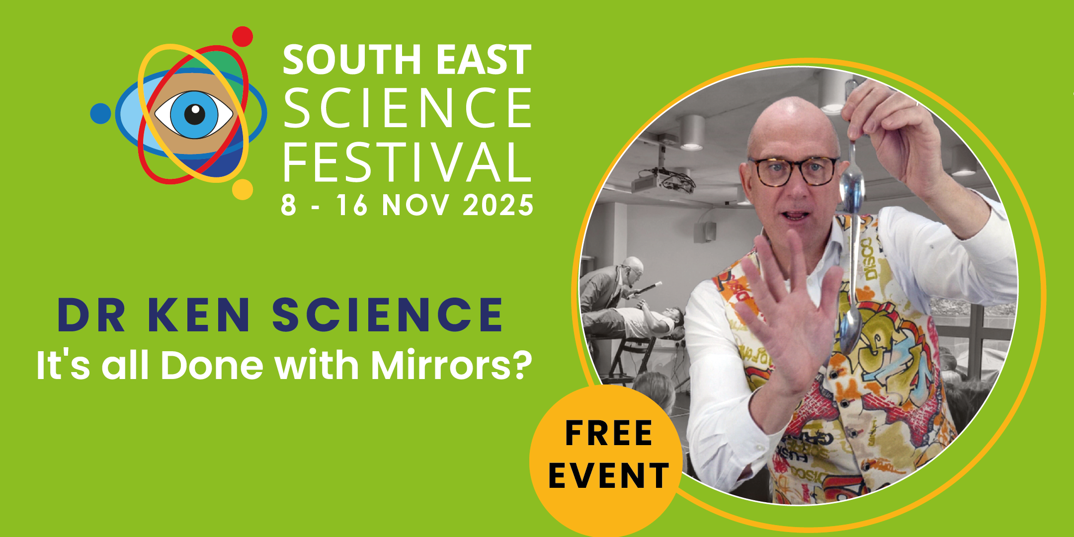 Dr Ken Science – It’s all Done with Mirrors? Dungarvan Town Theatre.