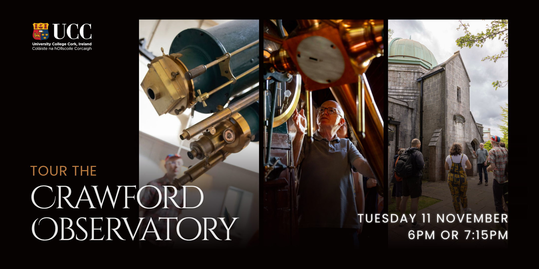 Private Tour of UCC’s Crawford Observatory (1881) Session 2