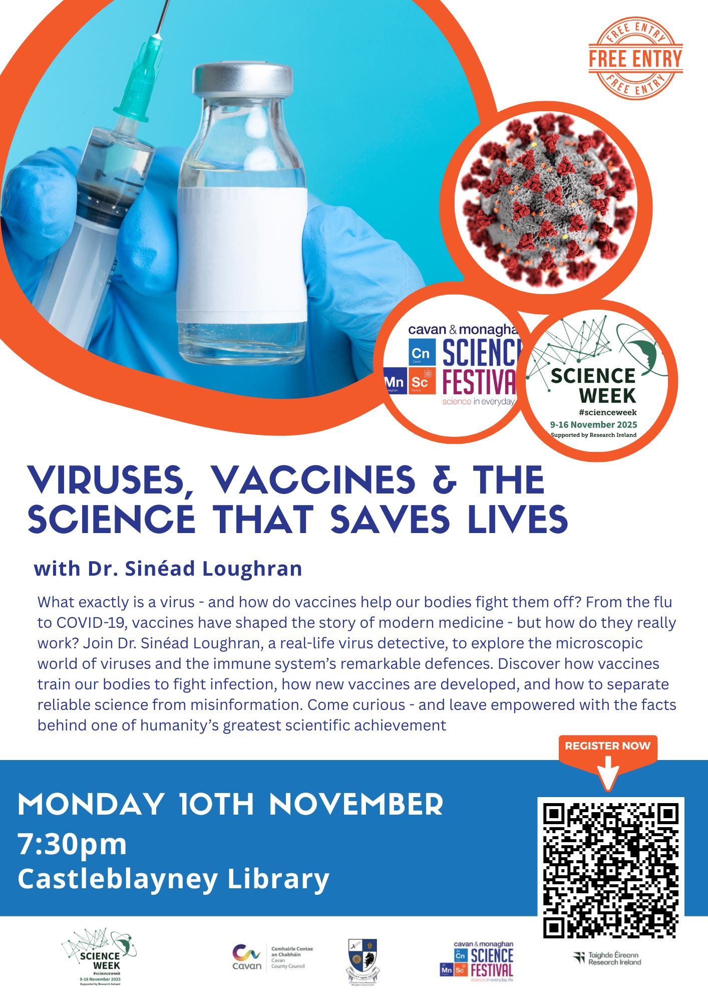 Viruses, Vaccines & the science that saves lives.